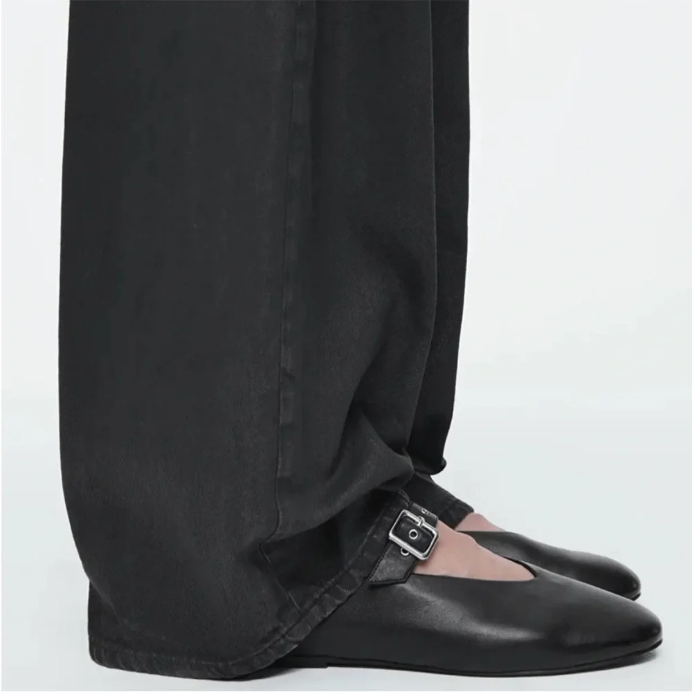 COS Black Leather Mary Jane with Buckle - Picture 2 of 11
